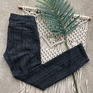 Free People Printed Jeans Size 26